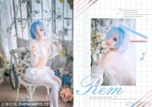 【COS正片】Re:从零开始的异世界生活蕾姆花嫁cos cn外星嫣子