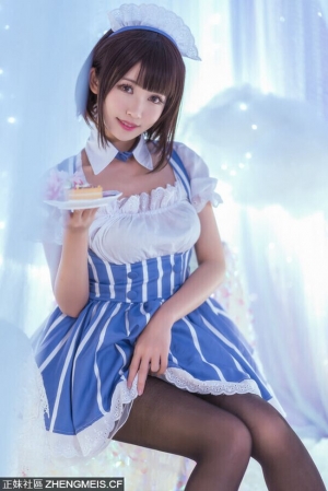 加藤惠女仆黑丝福利COS正片 CN鳗鱼霏儿