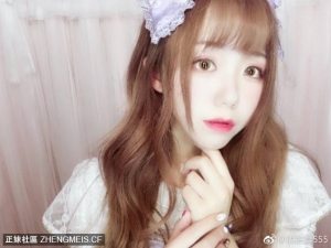 酒酿小舞微博照片 传说中的自拍一次撑一周