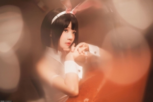 桜桃喵 - (加藤惠)兔女郎Cosplay (29P)