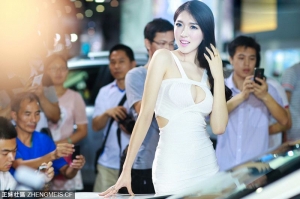 2014厦门海西车展美女模特